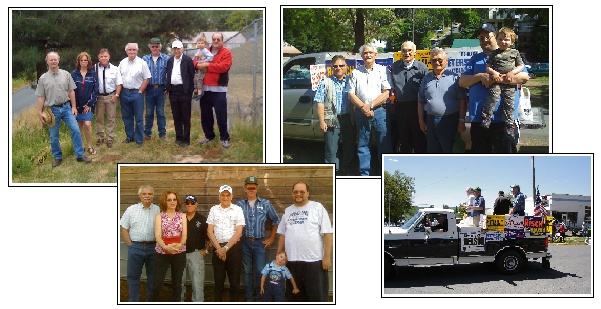Picture of candidates at parades